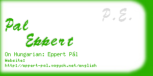 pal eppert business card